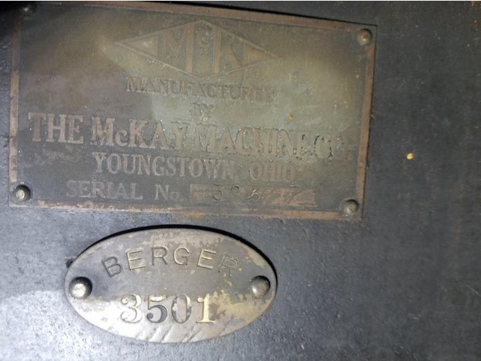 Used 54"x .102" McKay Precision Straightener / Leveler