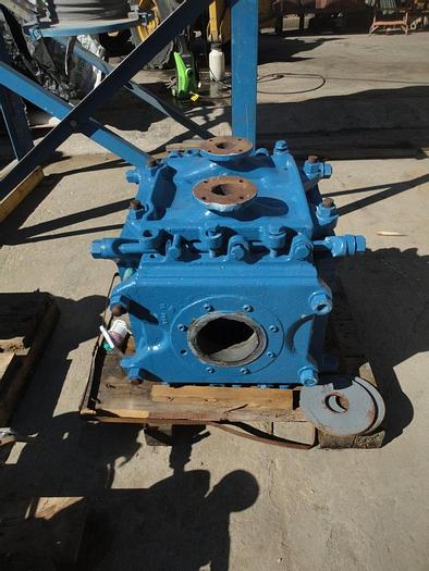 Used Heat Exchanger, Block, Graphite, 50 SF, 75 PSI, 4" In/Out, A #S741623
