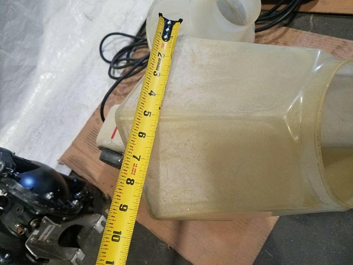 Used Rotary Tumbler Finisher 110V beburr small pieces Polish Smooth Rough Items