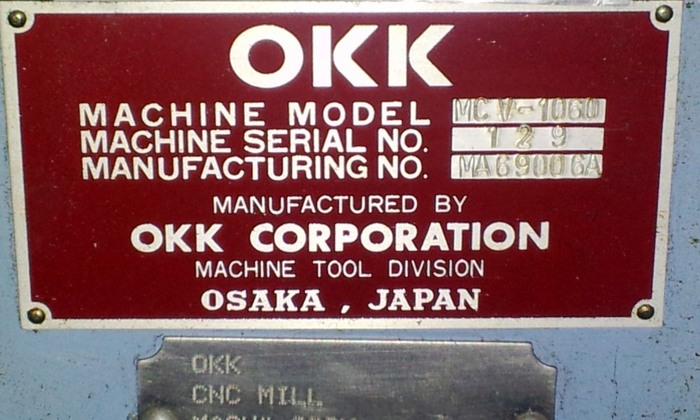 Used 1999 OKK MCV 1060