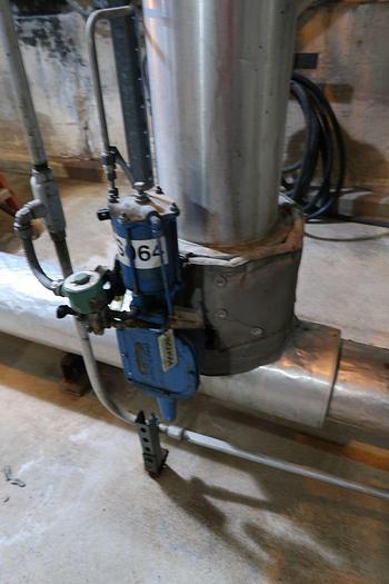 Used DEZURIK PNEUMATIC ACTUATED S/S VALVES