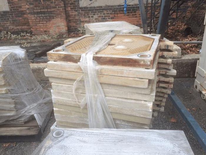 Used 15 CU. FT. JWI FILTER PRESS – 800 MM – C.G.R. – 8486