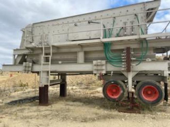 Used 1999 Cedar Rapids Portable 3-Deck Screening Plant