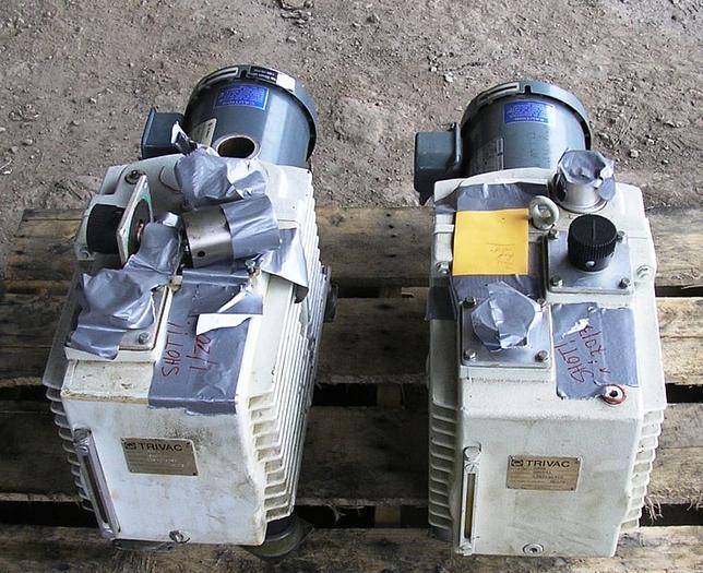 Used Leybold Hereaus Trivac Pumps: D30 A