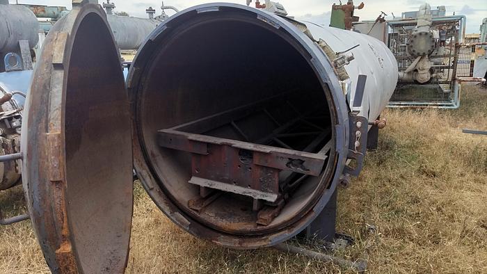 Used Autoclave, 48" X 14'6", C/st, 100 PSI, Harris Products, #S744258