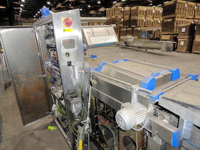 Used 2008 REPACK ROLLSTOCK PACKAGER, 18" WIDE BETWEEN CHAINS, 220 VOLT, BUILT 2008 RE-20