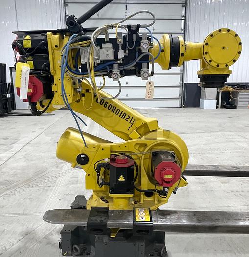 Used FANUC R2000iB/210F 6 AXIS ROBOT WITH R30iB CONTROLLER