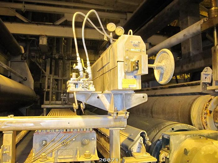 Used Lg  Lg Suction Couch Roll With Double Doctor, 157" Wire Width #26871