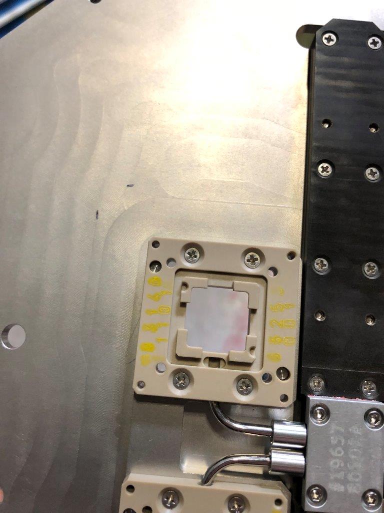 Used Delta Edge DE8000 Q-FPH - 248 CTBGA - 10x10x1.10 Test Handler Change Kit