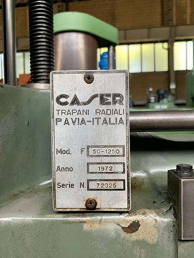 Used CASER F 40/1250 radial drill
