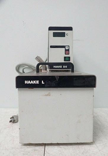 Used Haake L Water Bath & D8 Typ 001-2826 Circulating Immersion Heater