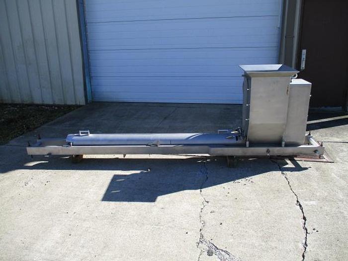Used Spray Dynamics Uni-Spence Horizontal Screw Conveyor; Md#197.00
