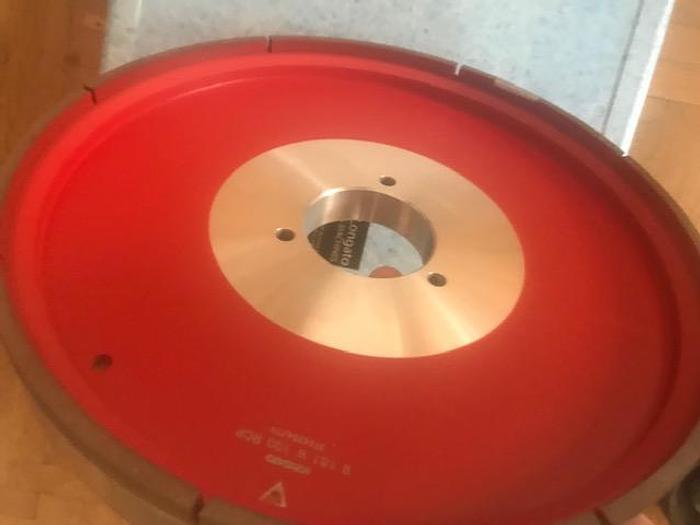 Meule CBN 6A2S 250 5 6 34 B107 alésage 50+3 trous Ø 6,5 Interaxe Ø 66