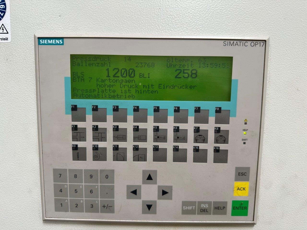 Gebraucht HSM VK 5012, Baujahr 2004