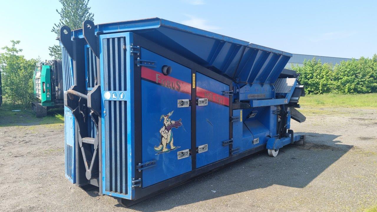 Gebraucht Holzbrecher Forus, Typ HB 181, Baujahr 2009, nur 625 Stunden