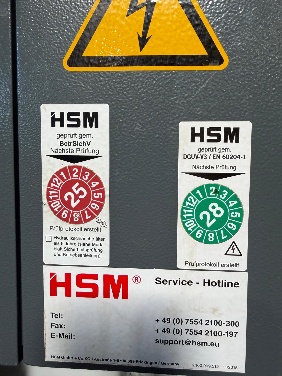 Gebraucht HSM V-Press 860 Plus 