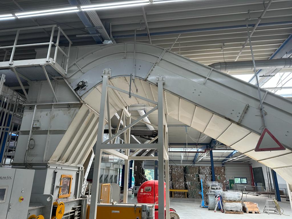 Gebraucht Kettengurtförderband Kurrle