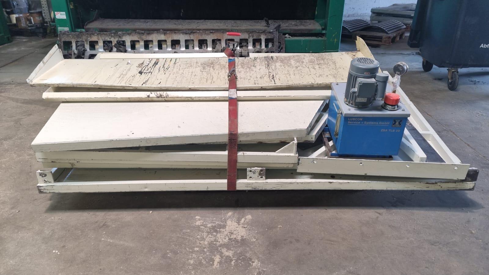 Gebraucht Kettengurtförderband Kurrle