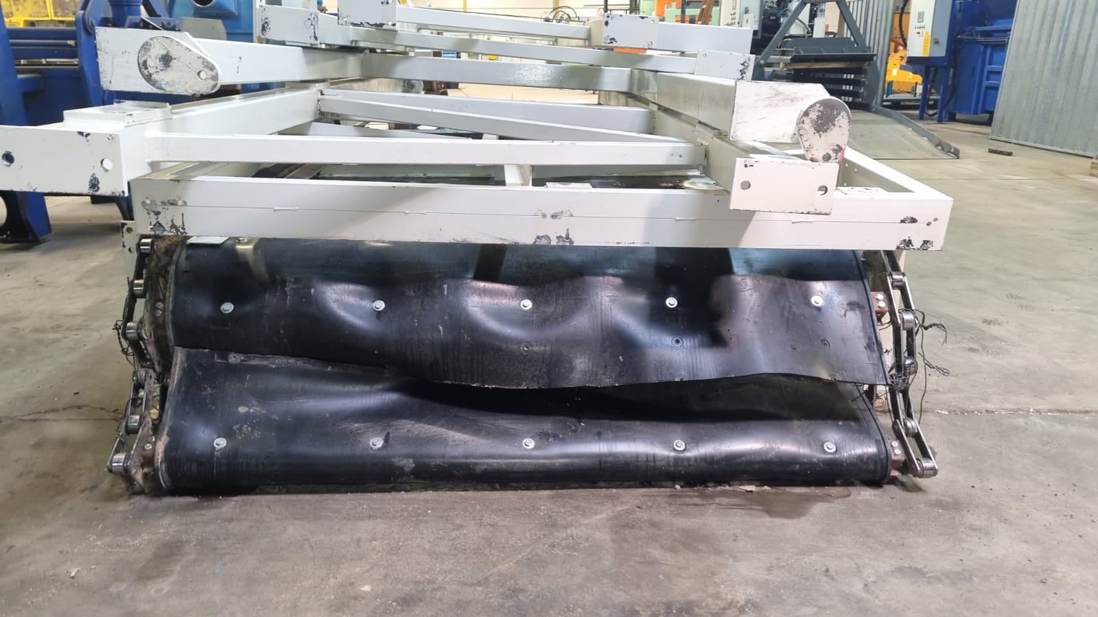 Gebraucht Kettengurtförderband Kurrle