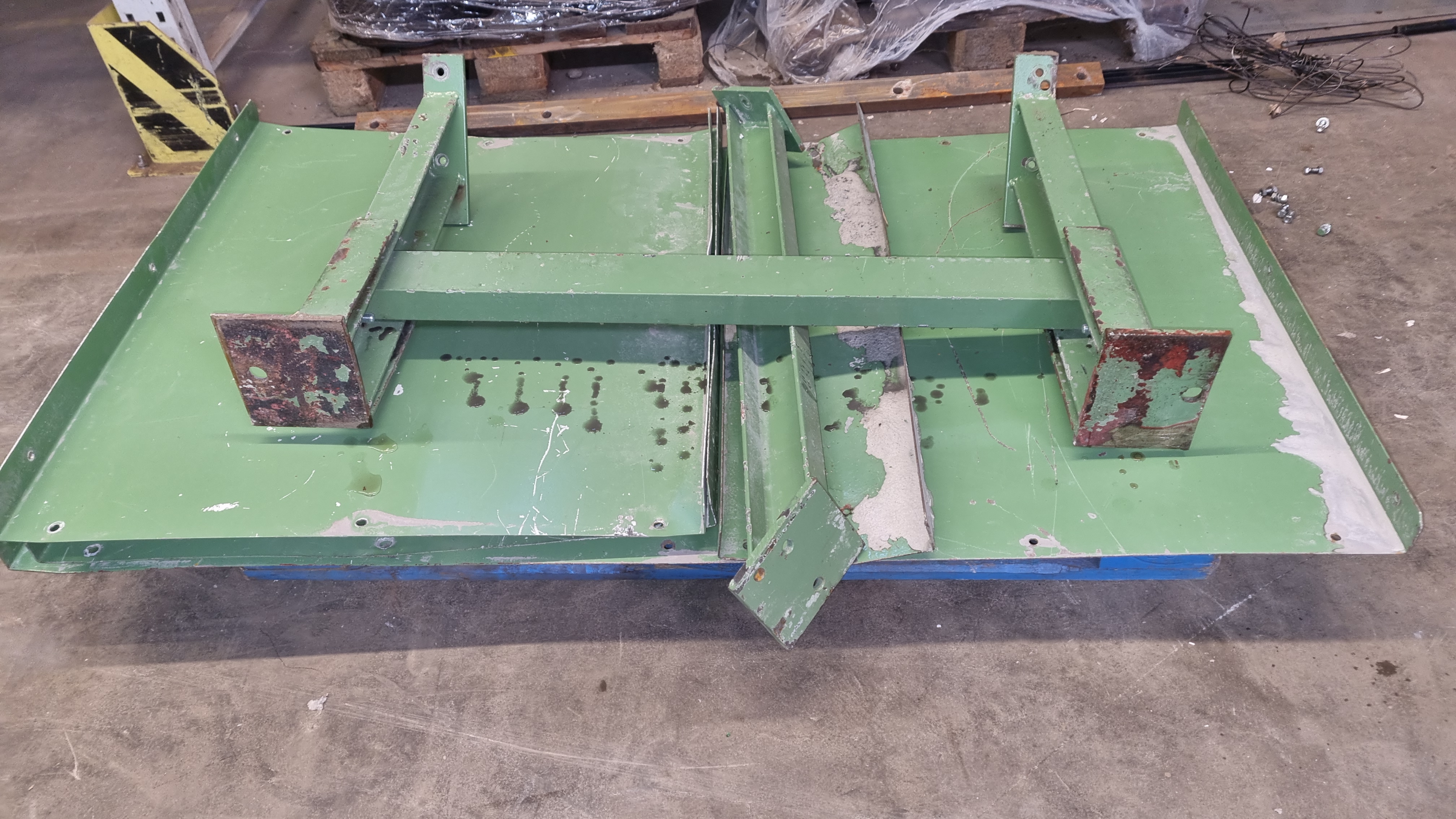 Gebraucht Kettengurtförderband