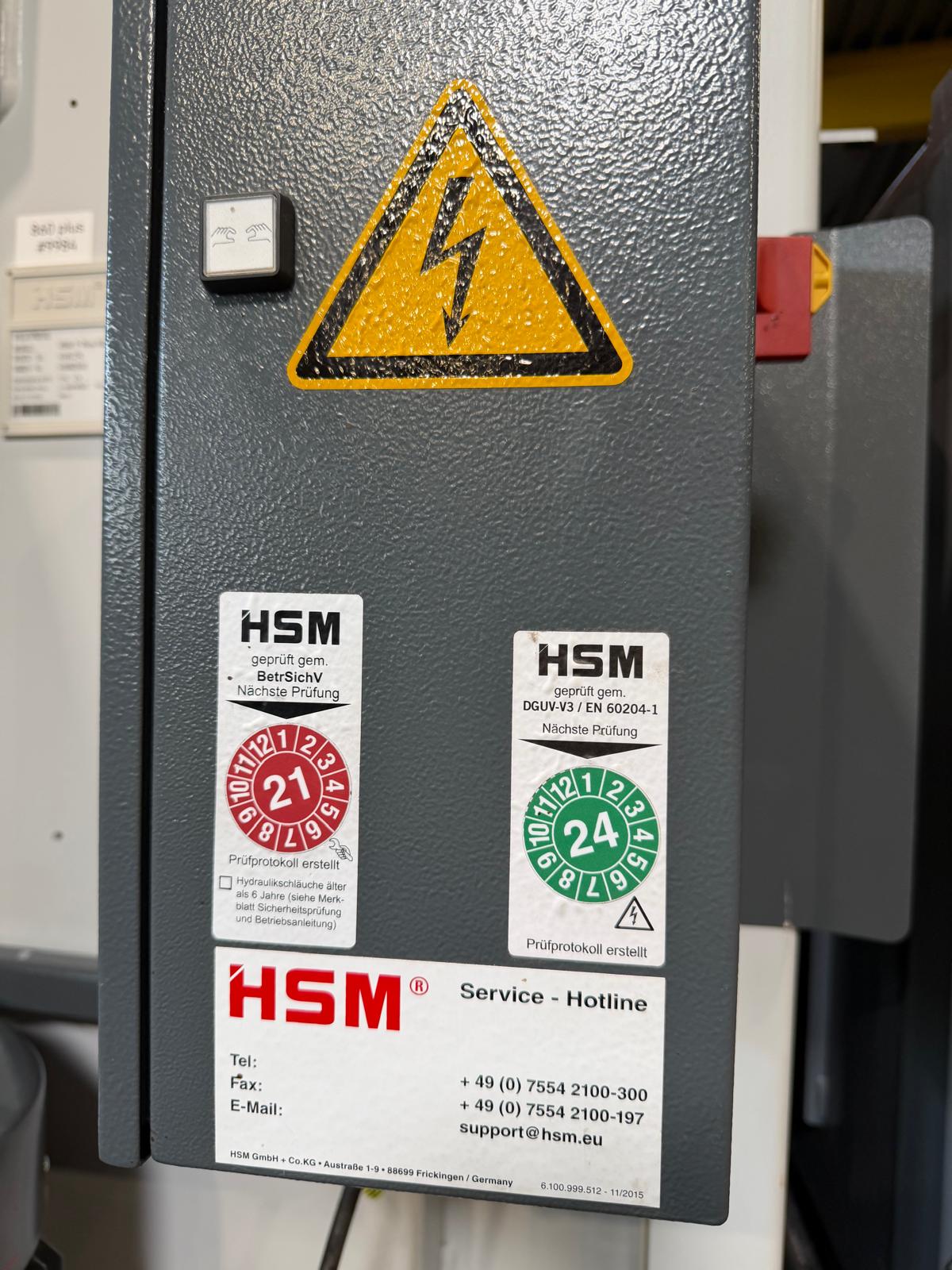 Gebraucht HSM V-Press 860 Plus