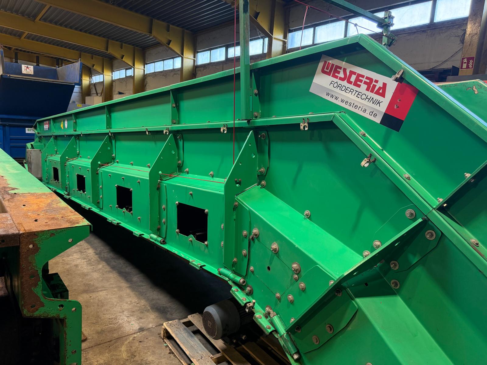 Gebraucht 2008 Westeria Kettengurtförderband
