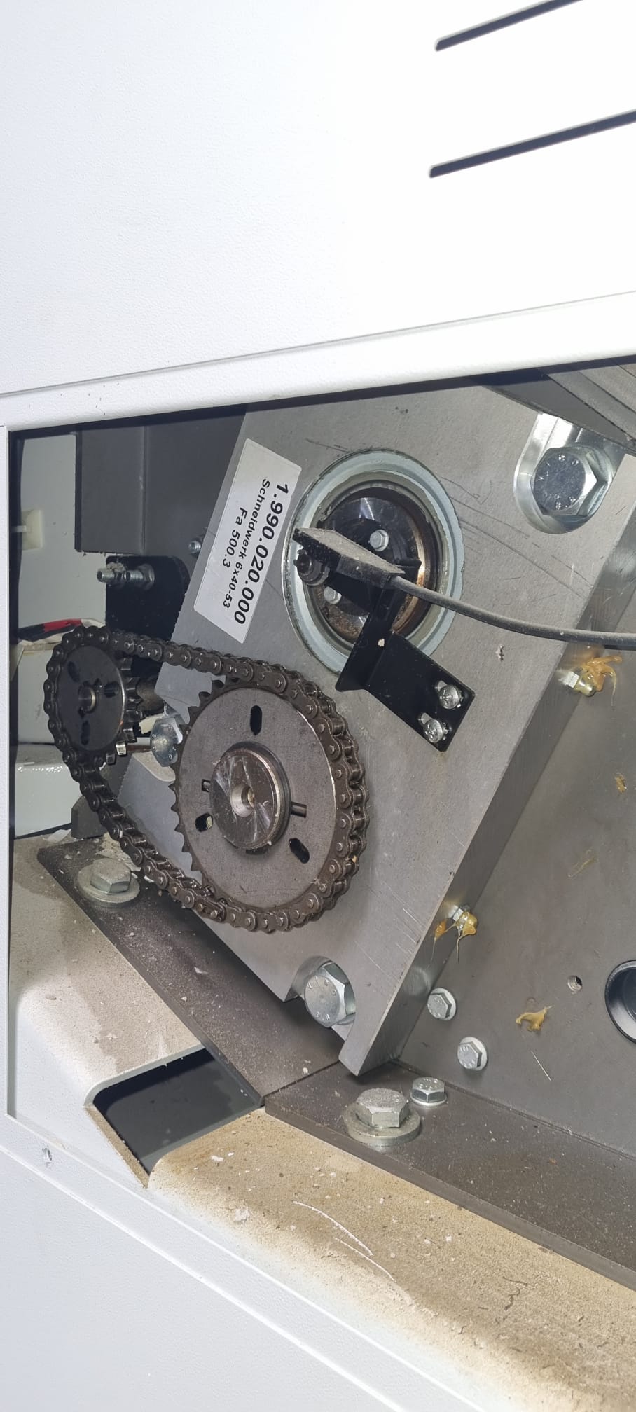 Gebraucht 2014 HSM Powerline FA 500.3 mit Auslaufförderband