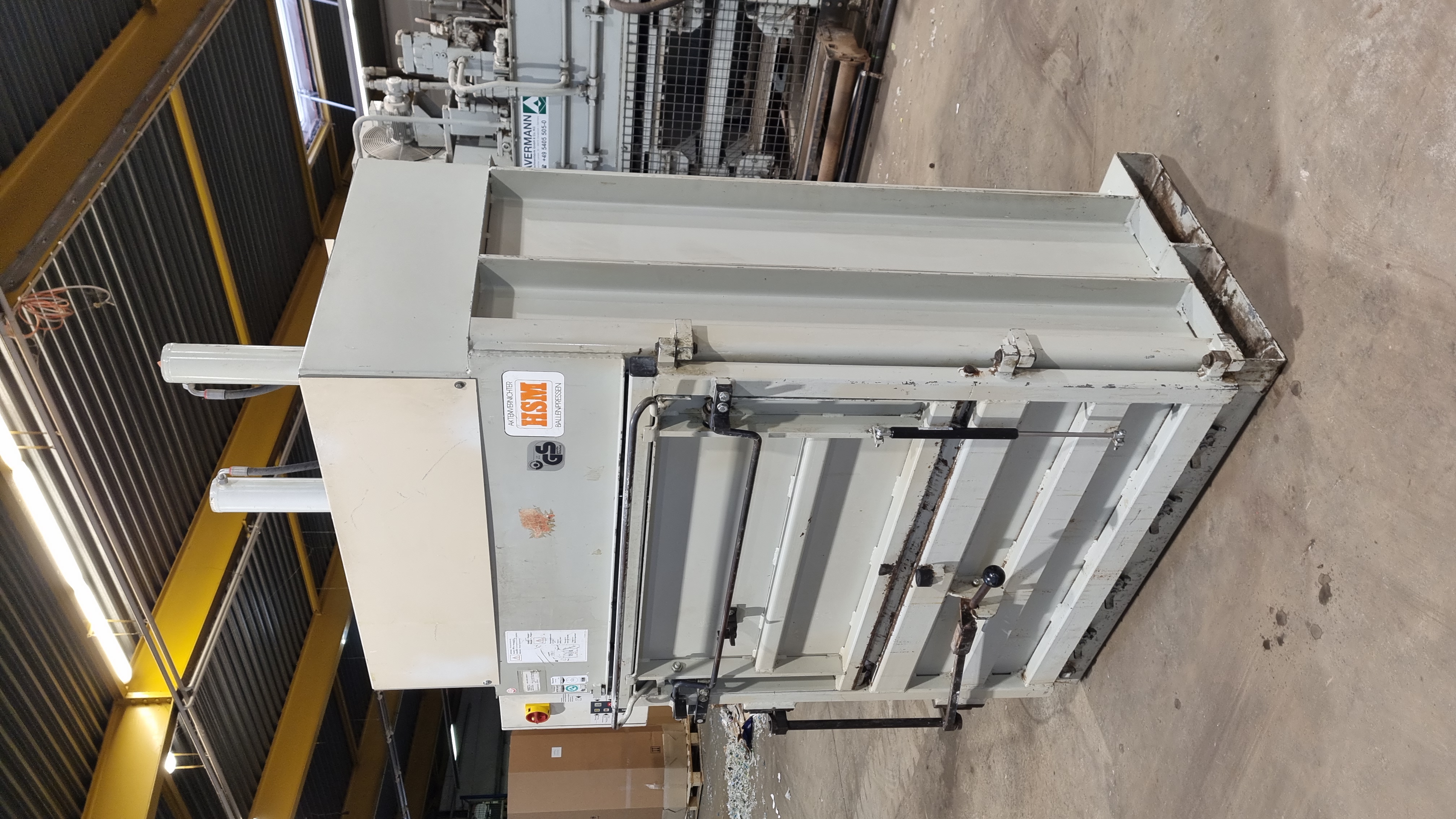 Gebraucht Vertikalballenpresse HSM 155 VL, Baujahr 1993