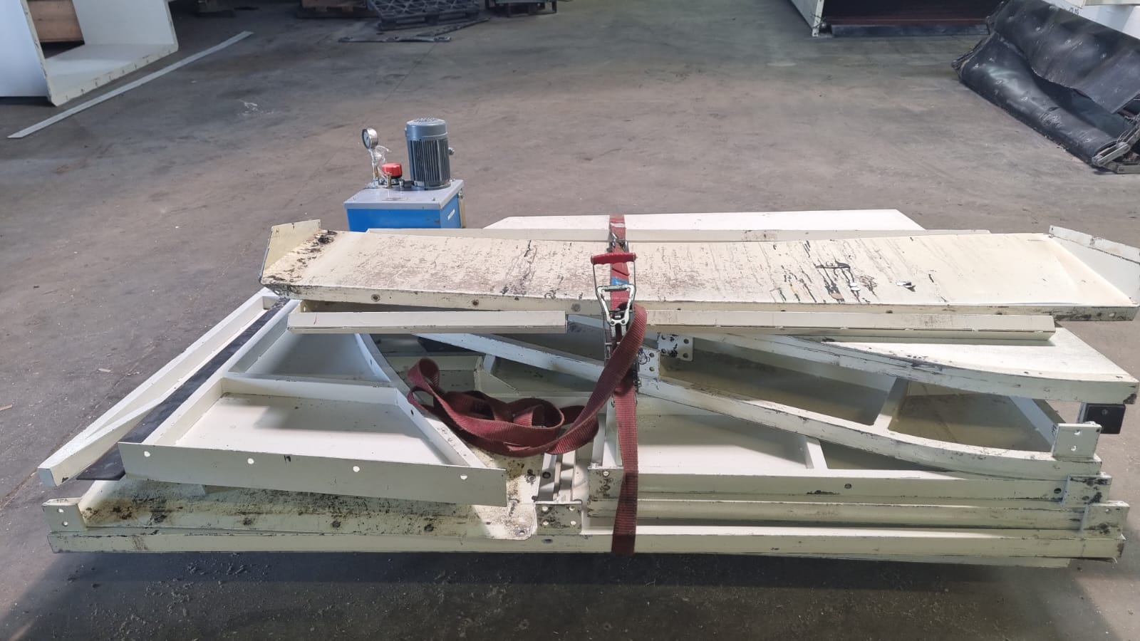 Gebraucht Kettengurtförderband Kurrle