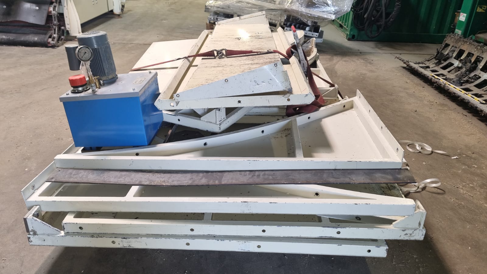 Gebraucht Kettengurtförderband Kurrle