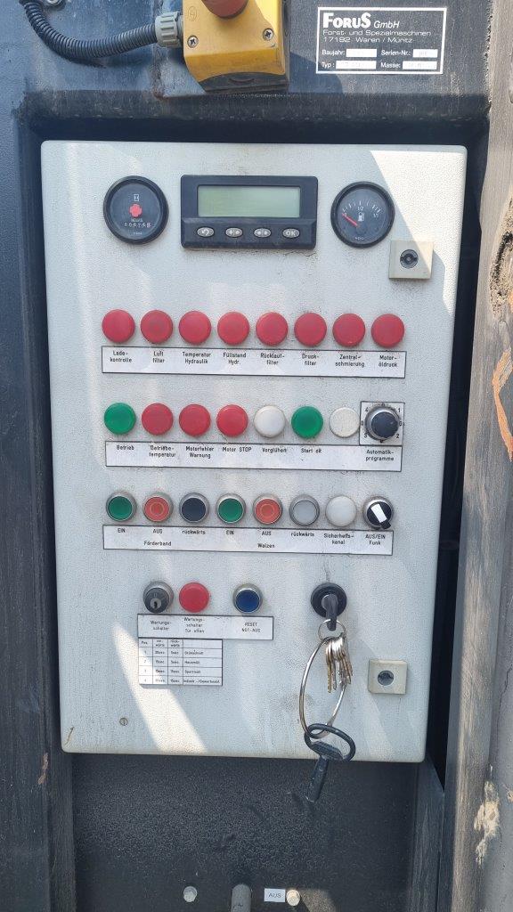 Gebraucht Holzbrecher Forus, Typ HB 181, Baujahr 2009, nur 625 Stunden