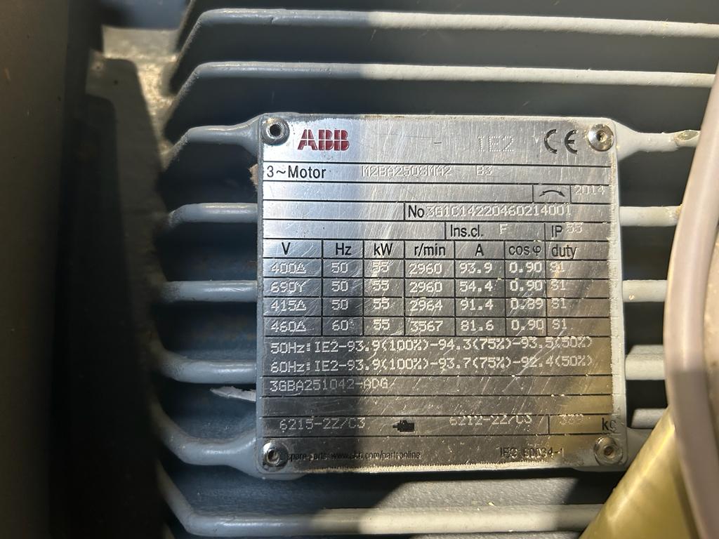 Gebraucht Hochleistungsventilator Zenner, Typ VTZ 710/63/1 Sonder