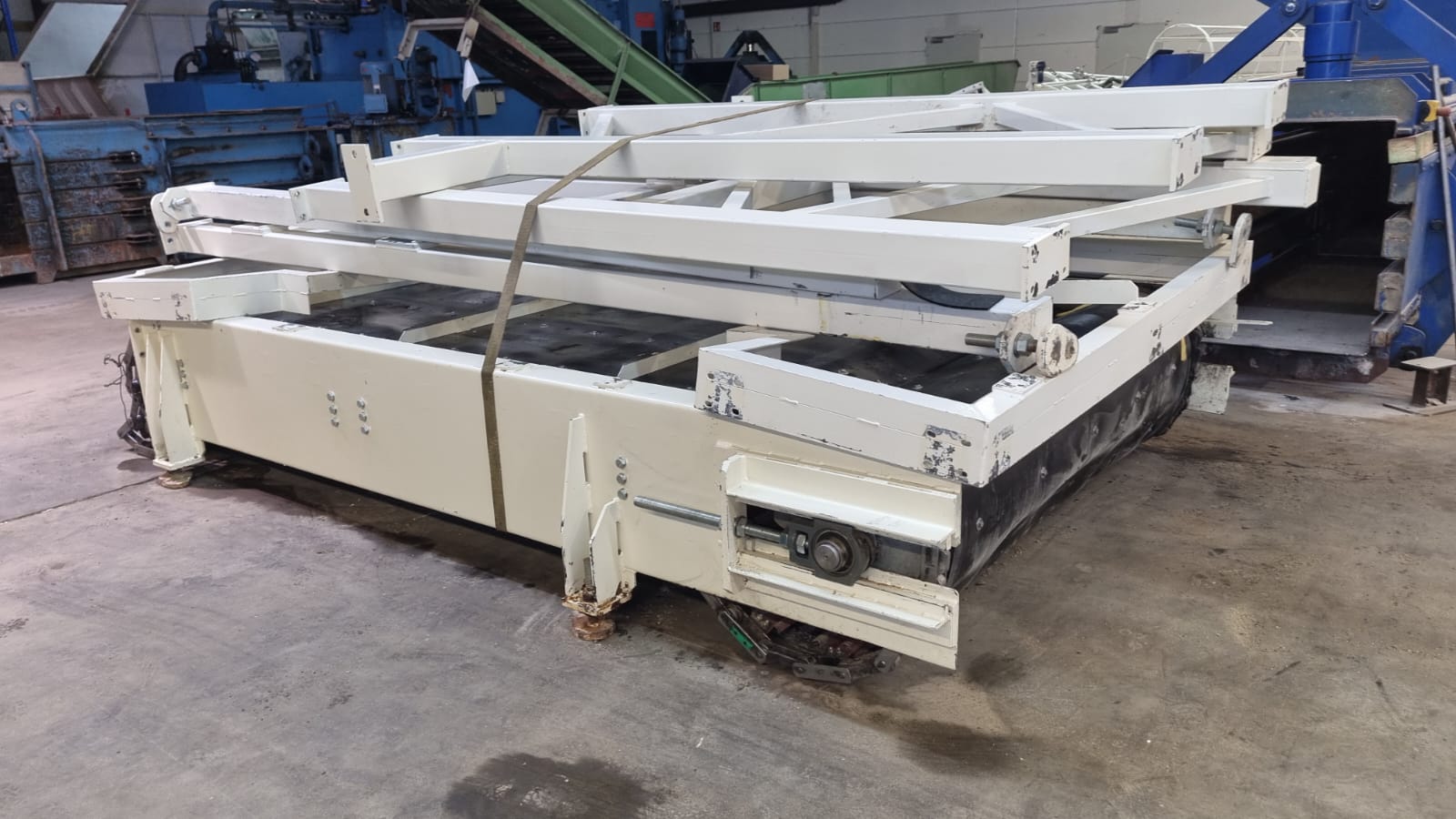 Gebraucht Kettengurtförderband Kurrle