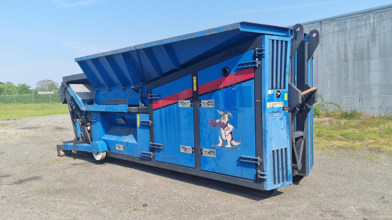 Gebraucht Holzbrecher Forus, Typ HB 181, Baujahr 2009, nur 625 Stunden