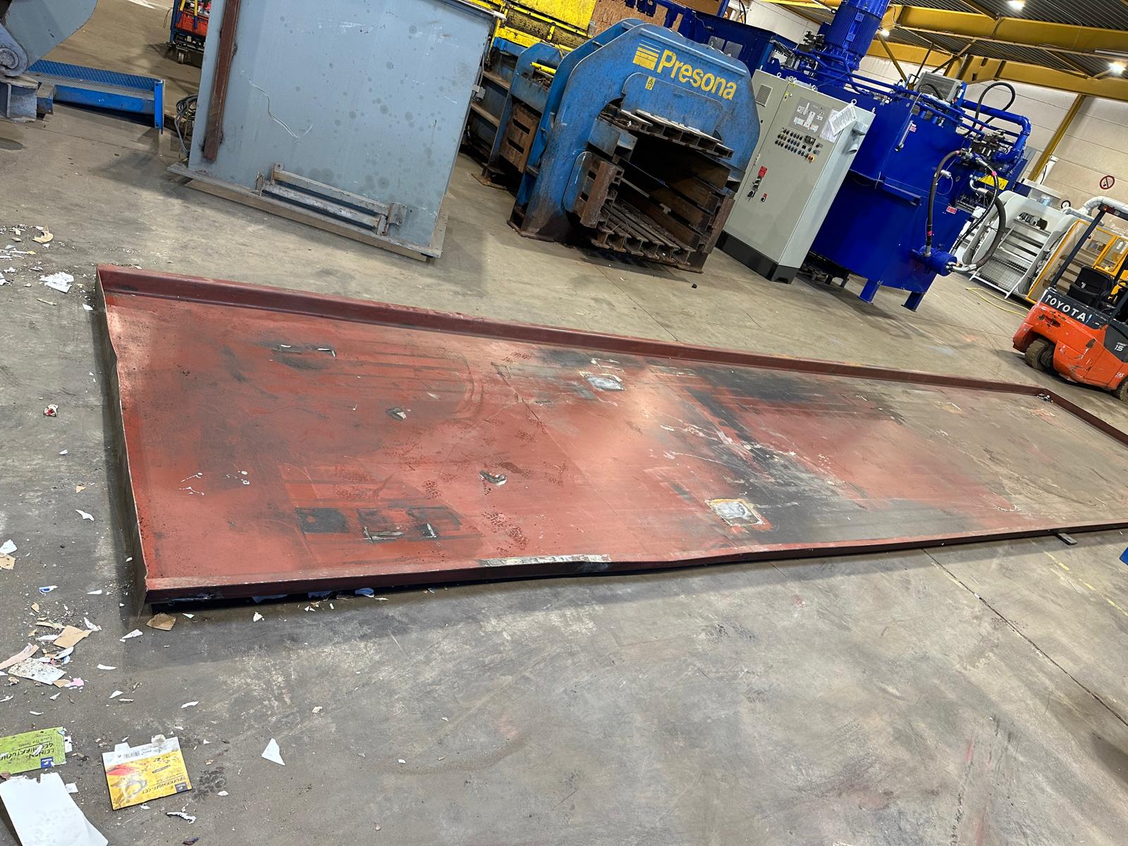 Gebraucht Stahlbau Auffangwanne