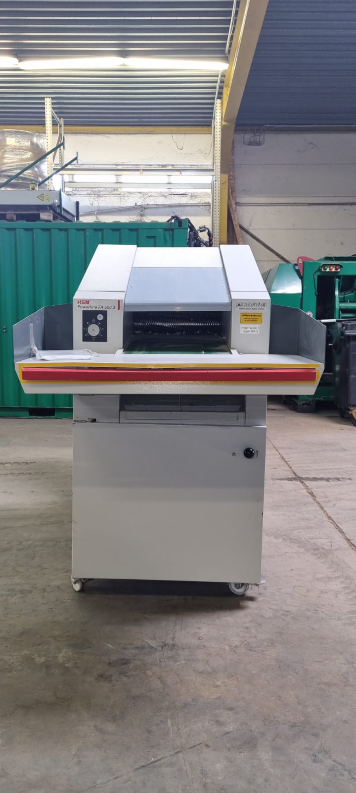 Gebraucht 2014 HSM Powerline FA 500.3 mit Auslaufförderband