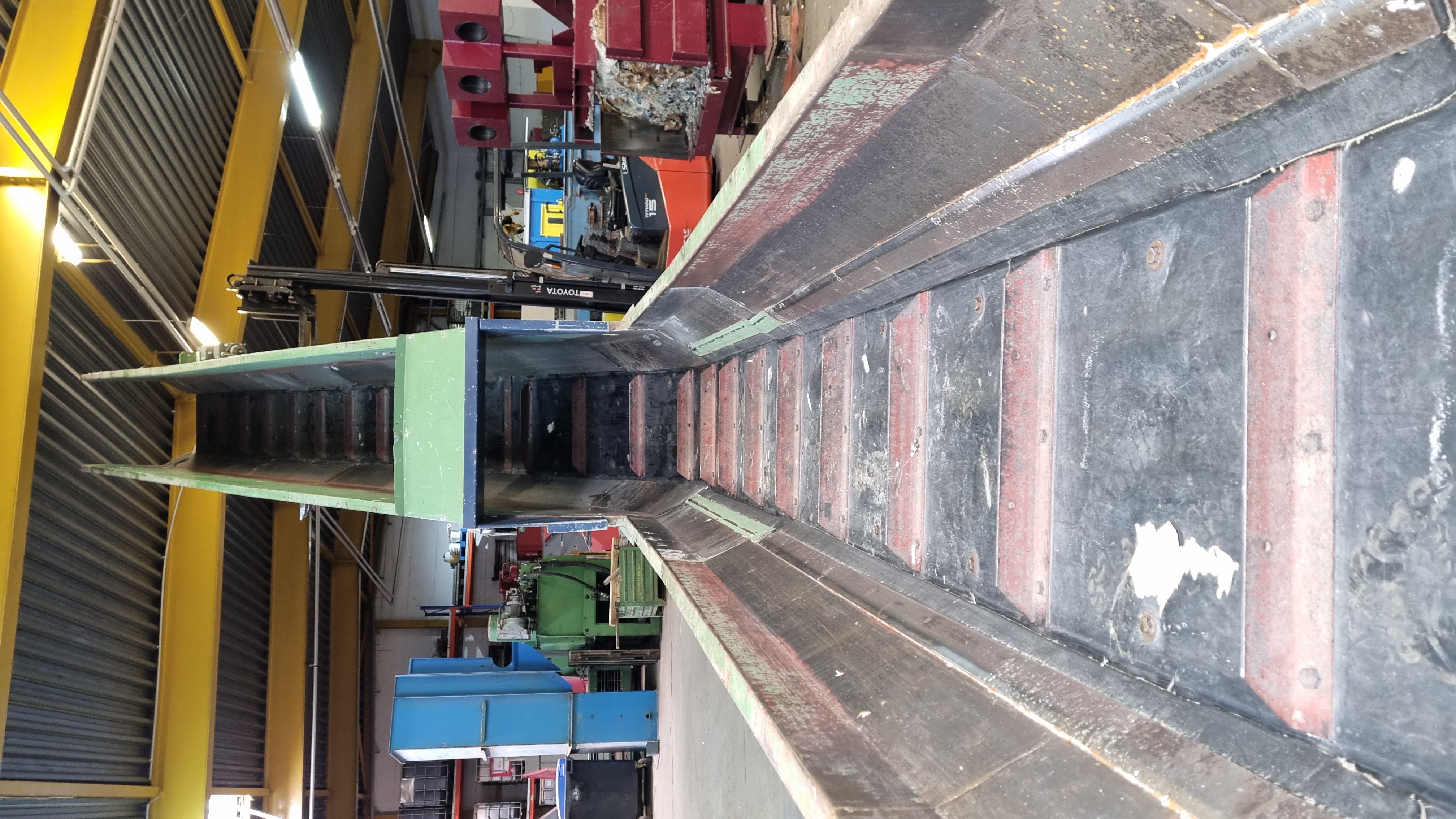 Gebraucht Kettengurtförderband