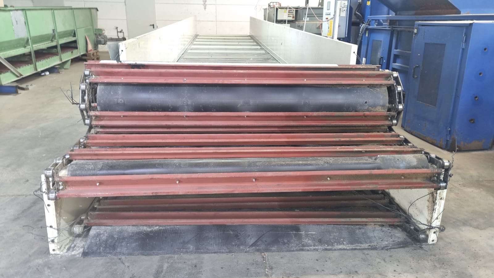 Gebraucht Kettengurtförderband Kurrle