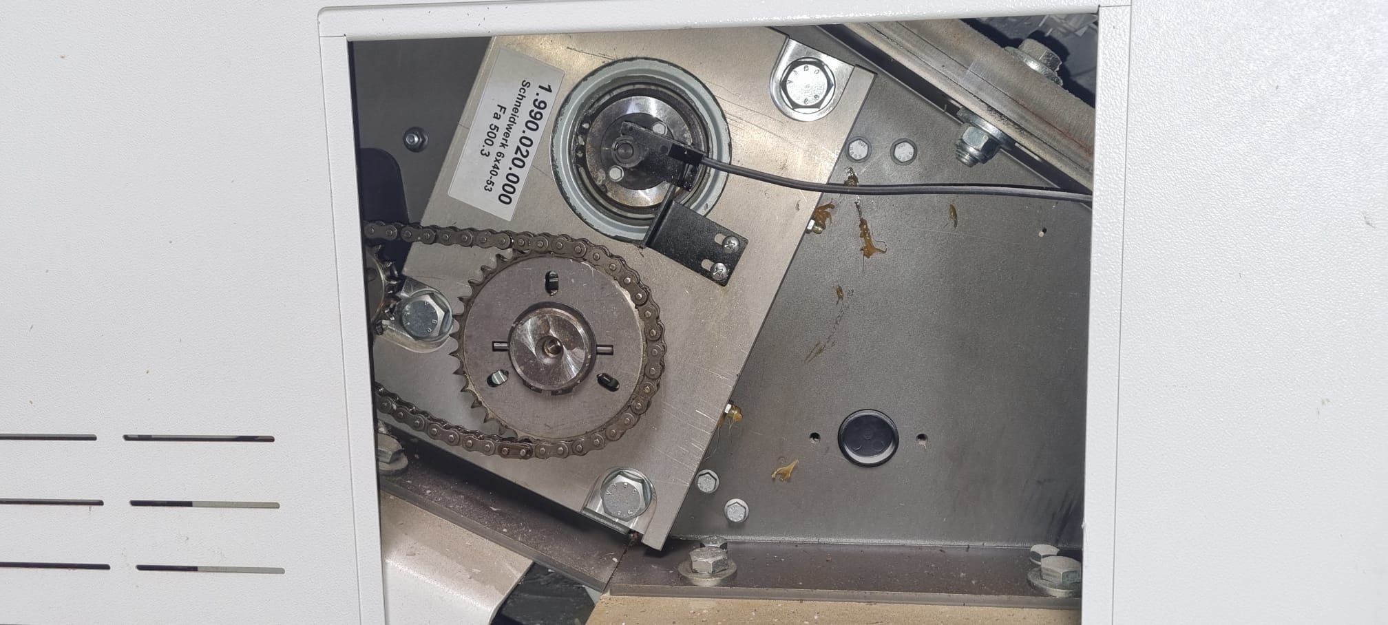 Gebraucht 2014 HSM Powerline FA 500.3 mit Auslaufförderband