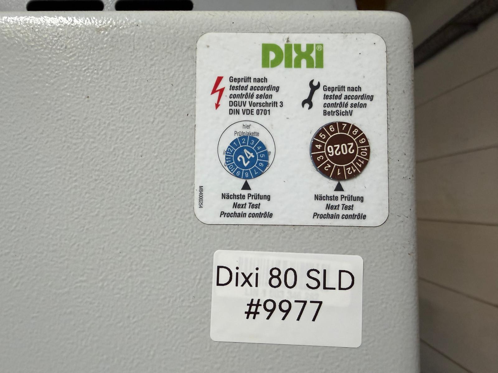 Gebraucht 2020 Dixi 80 SLD #9977