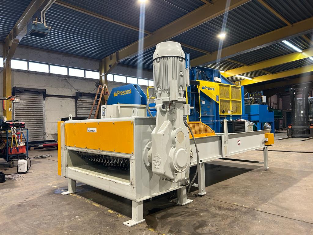 Gebraucht Shredder Anlage Balemaster HL160-Air