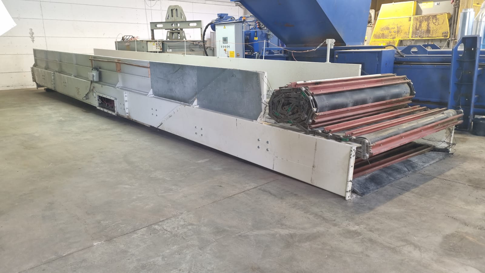 Gebraucht Kettengurtförderband Kurrle