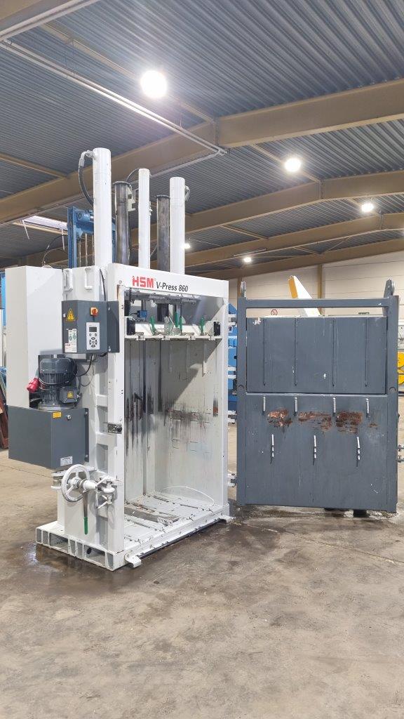 Gebraucht HSM Vertikal-Ballenpresse, Typ V-Press 860 plus