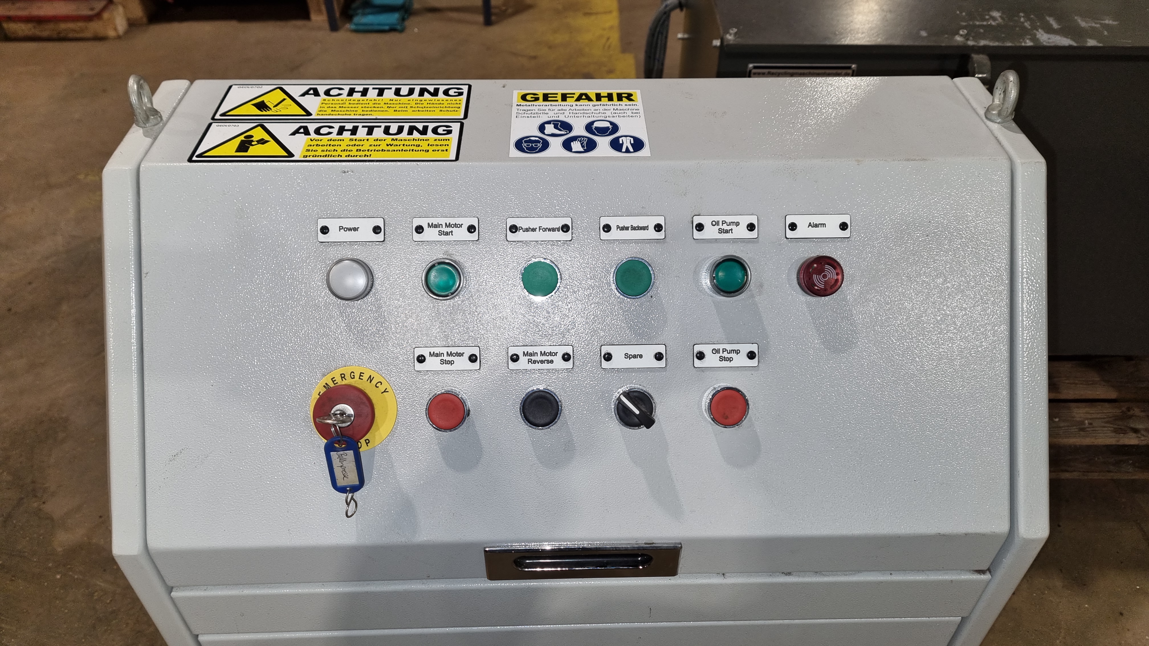 Used Einwellenzerkleinerer Diebels, Typ RMR 170/400, Baujahr 2021