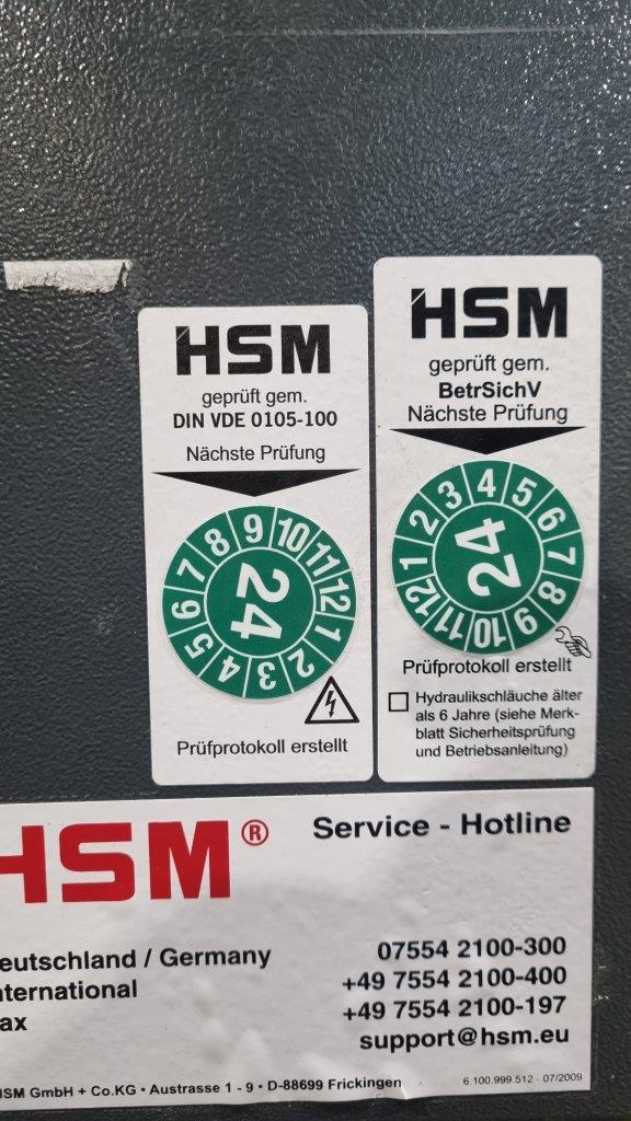 Gebraucht HSM Vertikal-Ballenpresse, Typ V-Press 860 plus