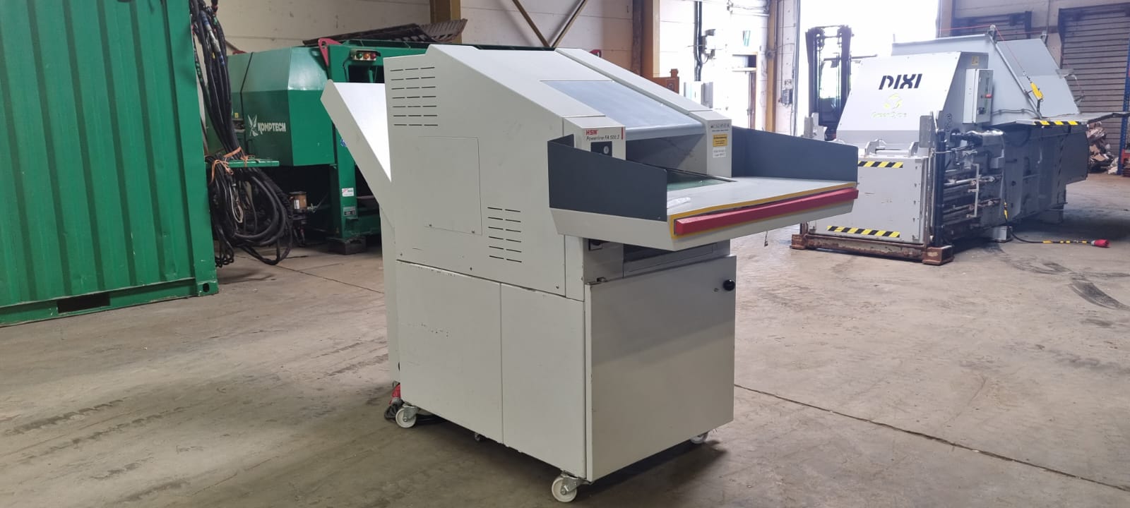 Gebraucht 2014 HSM Powerline FA 500.3 mit Auslaufförderband