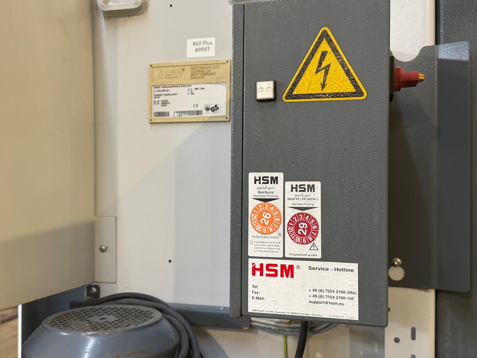 Gebraucht 2021 HSM V-Press 860 Plus #9997