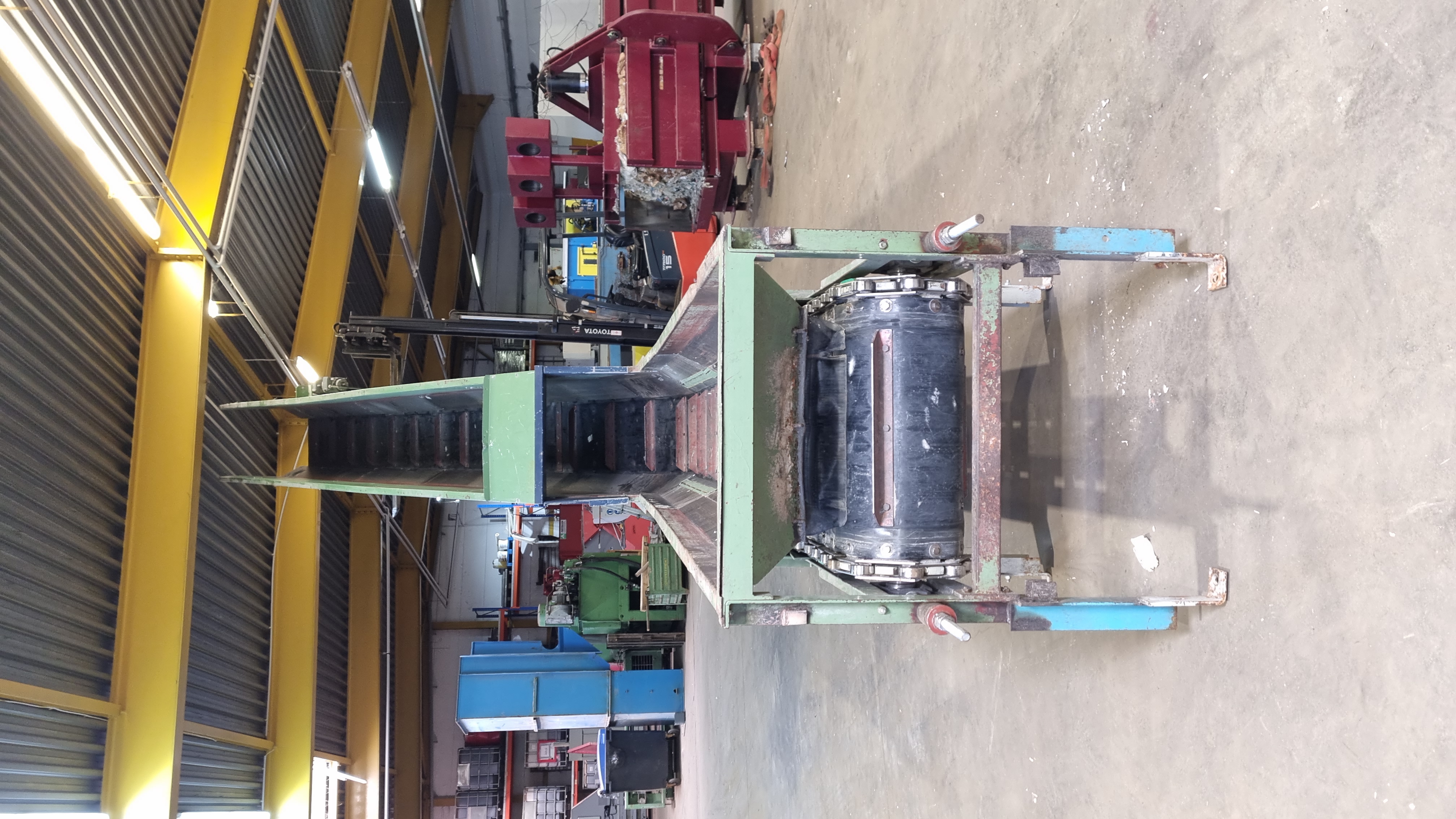 Gebraucht Kettengurtförderband