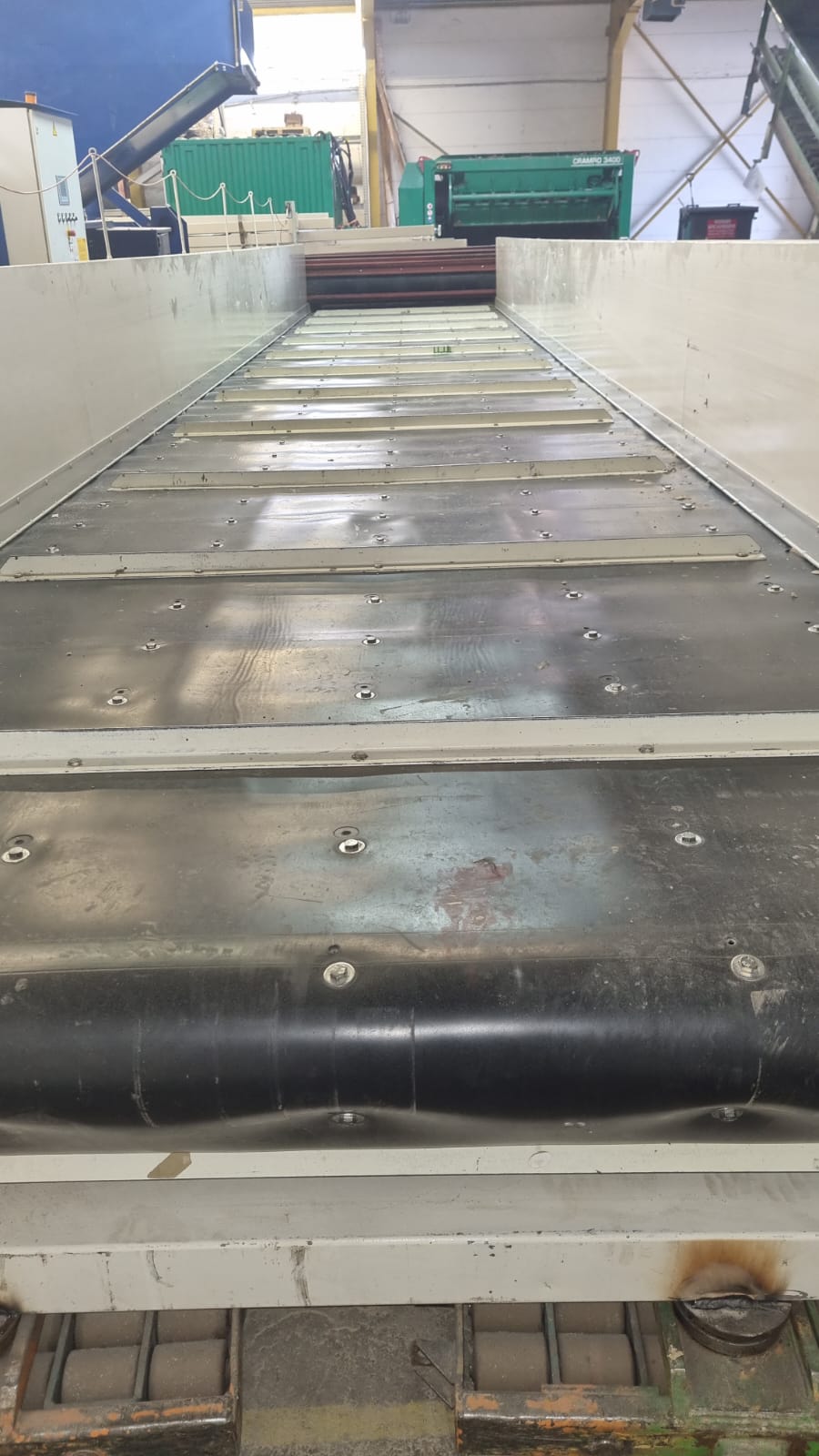 Gebraucht Kettengurtförderband Kurrle