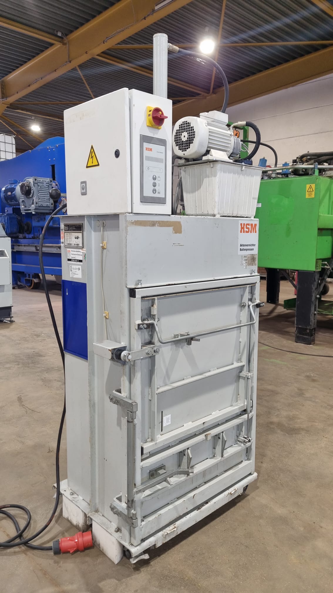 Gebraucht Vertikalballenpresse HSM VL 45